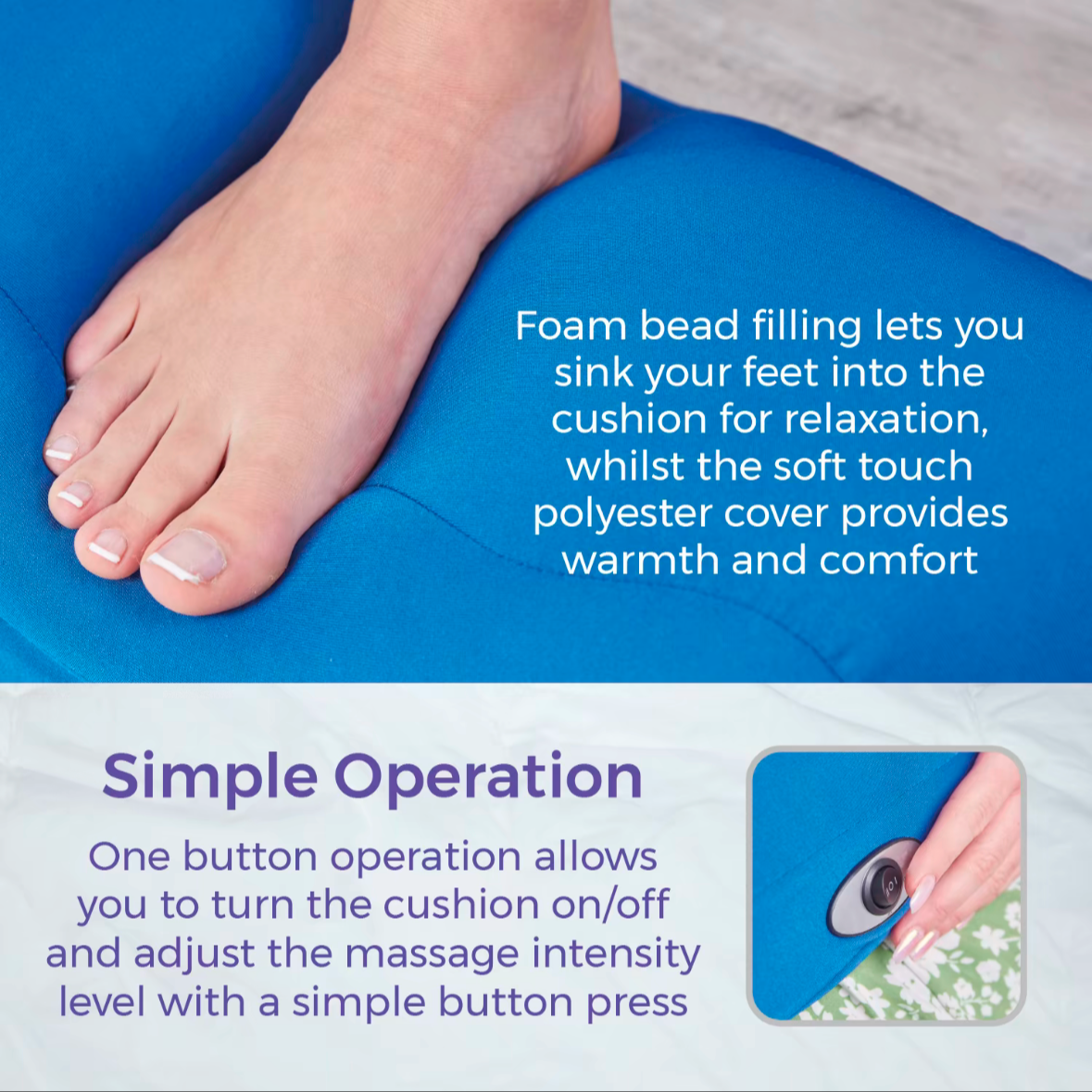 Cushioned Foot Massager